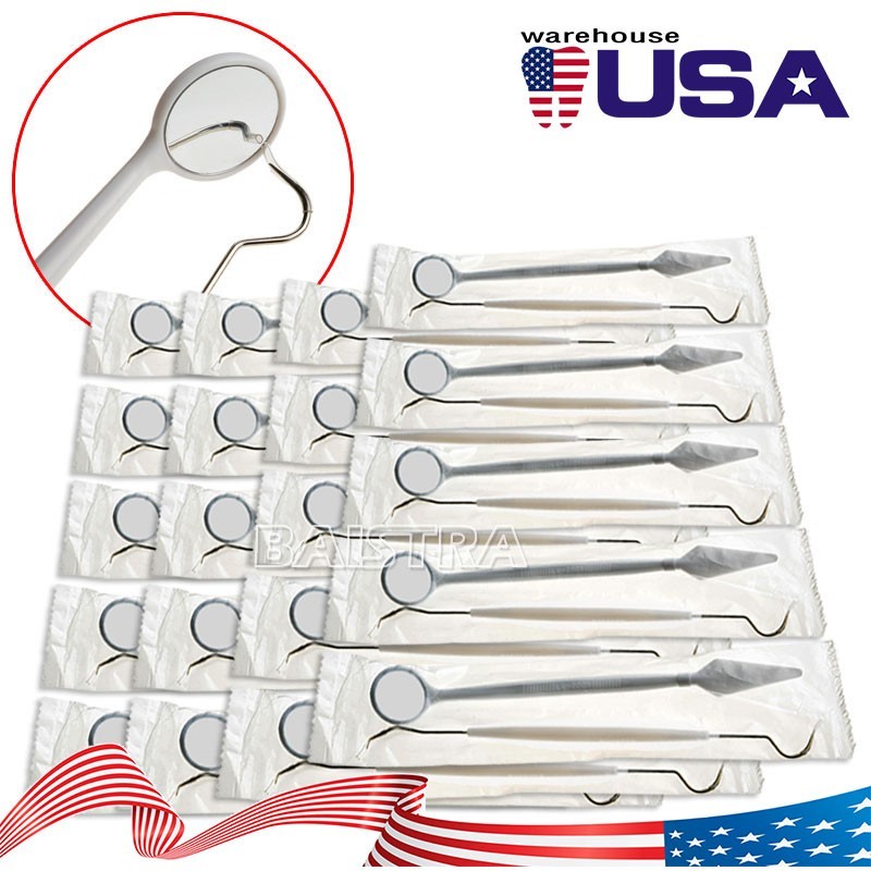 Disposable Dental Mouth Mirror Tooth Examination Explorer Probe Instrument