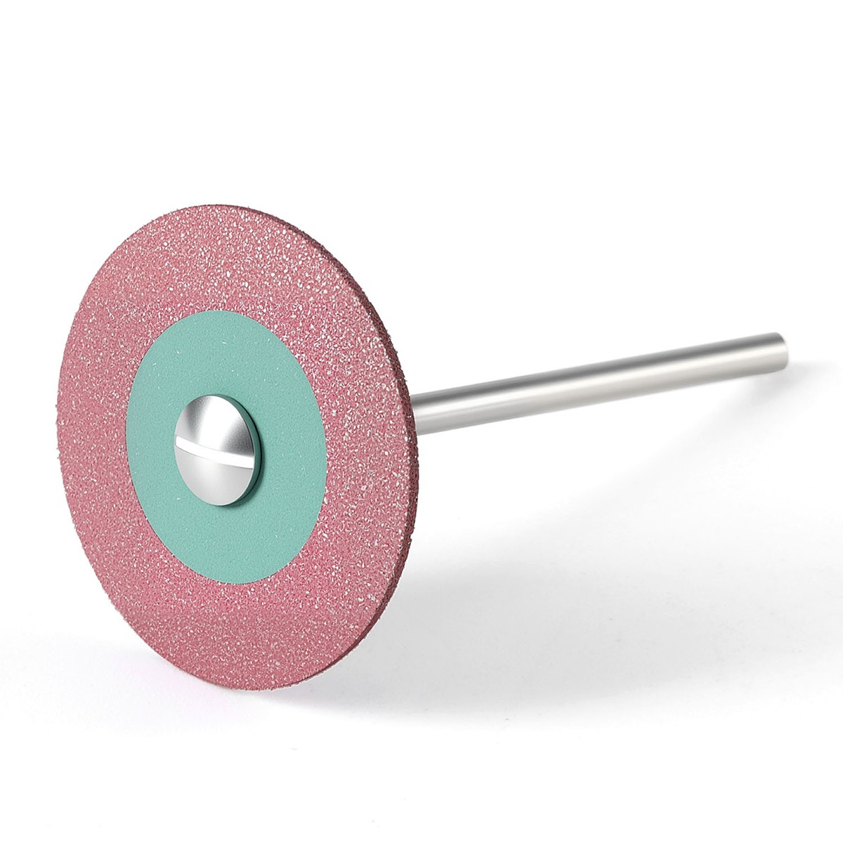 AZDENT Dental Rubber Diamond Polisher Wheel Disc For Porcelain Zirconia HP 26mm