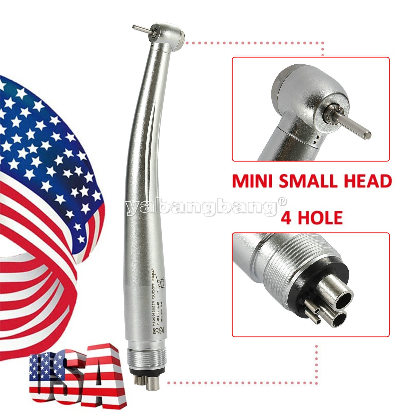 Dental Tungsten Carbide Gold Burs Trimming & Finishing & Polishing Flame FG