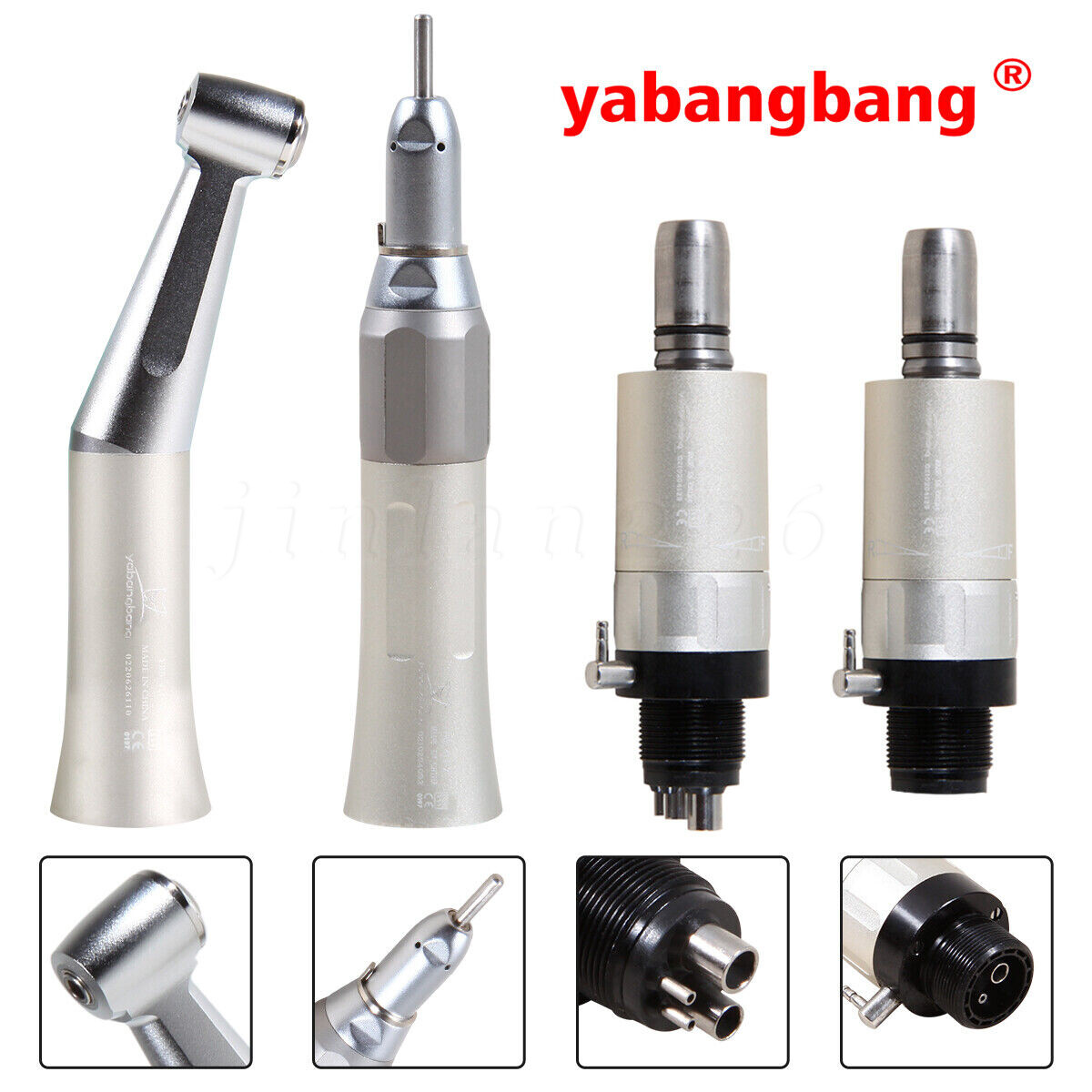 FG1.6mm Dental Slow Low Speed Contra Angle Handpiece NSK Style Friction Grip Bur