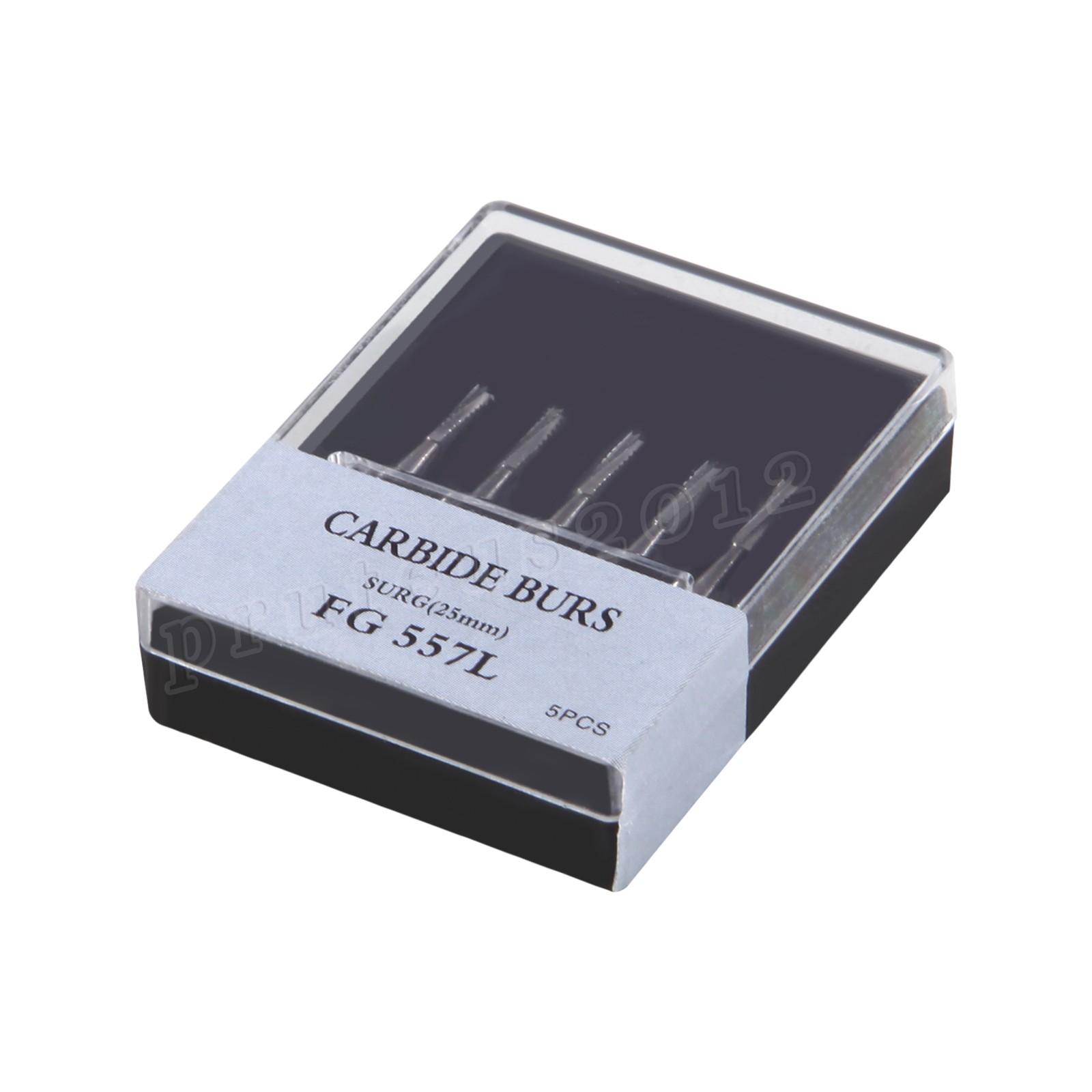 Dental Carbides Tungsten Carbide Bur FG557L Friction Grip Straight Fissure