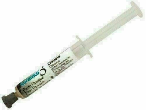 CERAMCO 3 Base Paste OPAQUE 0.07 FL OZ (2ml) By Dentsply- Free Shipping