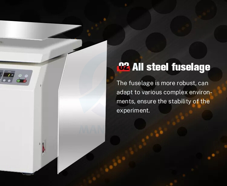 Benchtop Refrigerated Centrifuge for Laboratory -20-40°C Capacity 1000ml with Rotor Adapter