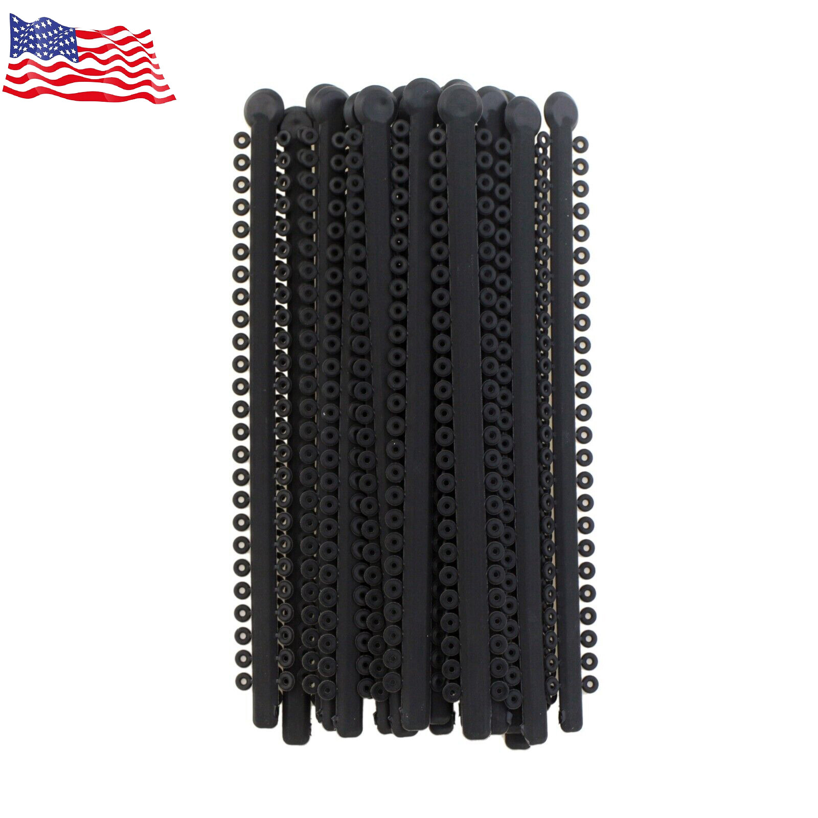 1000pcs Dental Orthodontic Ligature Ties Brace Elastic Rubber Bands For Brackets