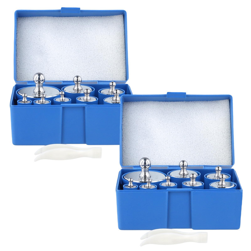Taicheut 16Pcs 2000G Calibration Weight M2 High Precision Scale Calibration