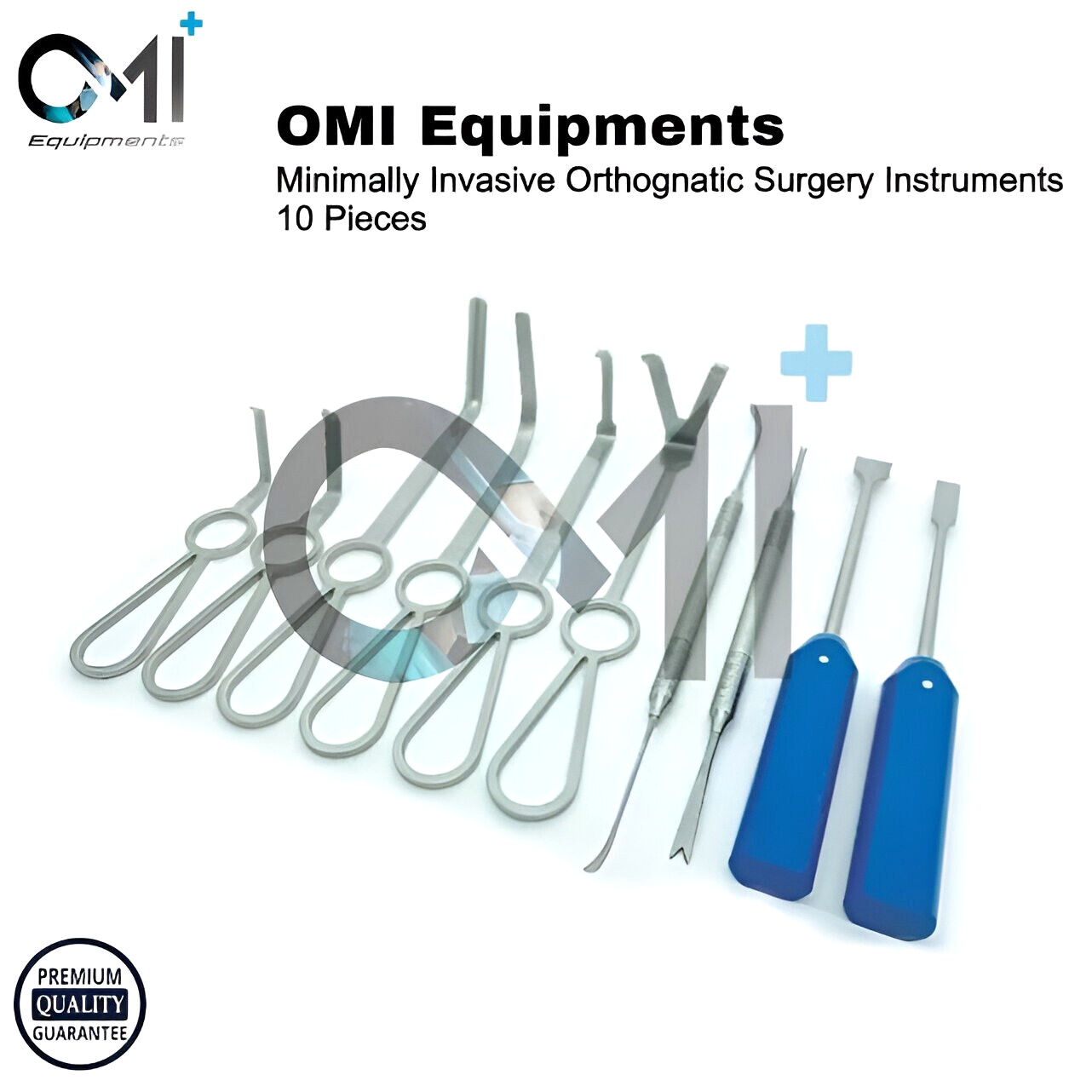 Minimally Invasive Orthognathic Surgery Set of 10 Pcs Instruments A+ Top Quality