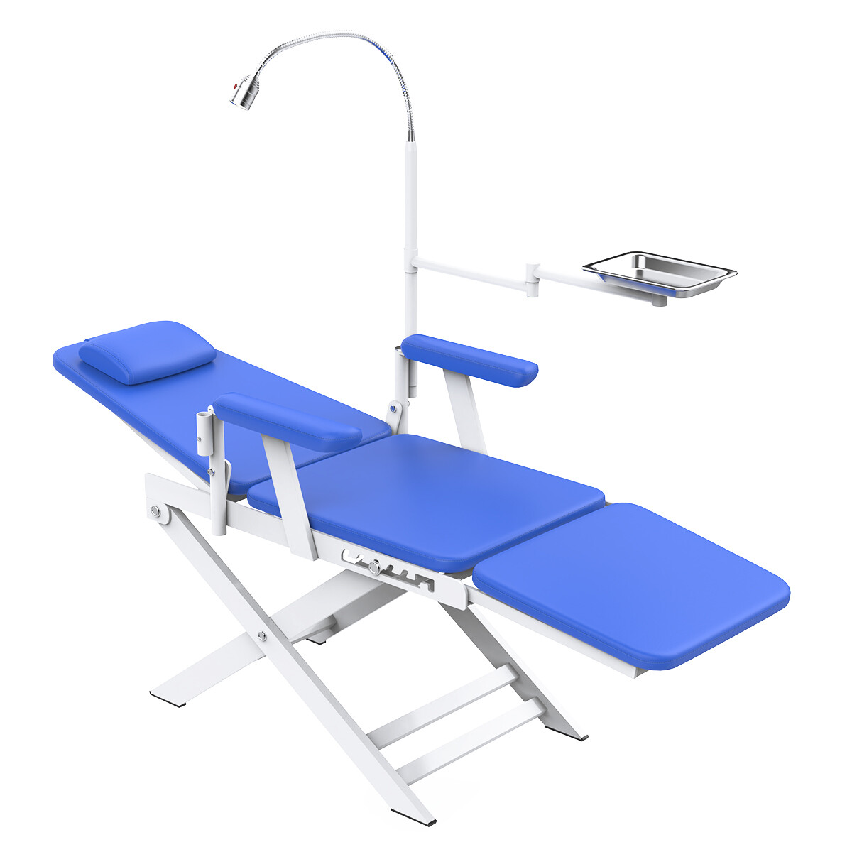 Portable Dental Mobile Delivery Unit Air Compressor Syringe SuctionTurbine/Chair