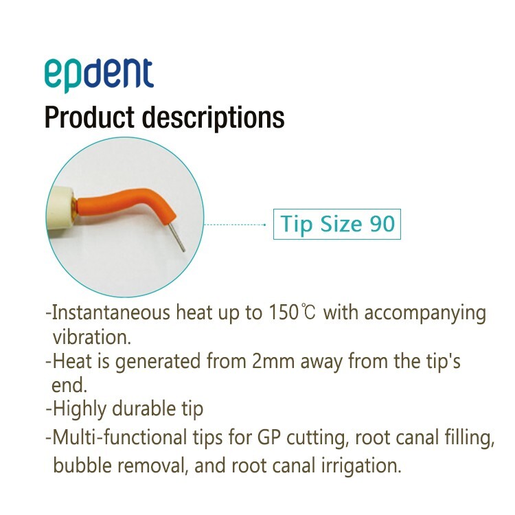 EPDENT UC CUT Heat & Vibration Sonic Dental GP Cutter (4 colors)