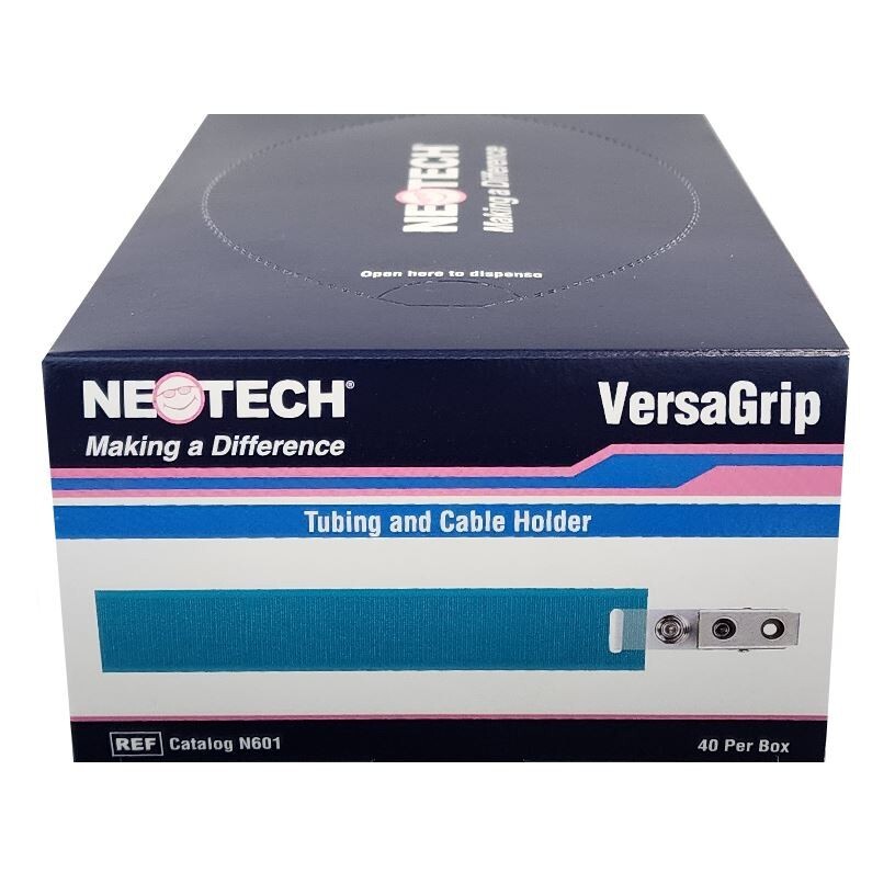 *40-Pieces* NeoTech VersaGrip Tubing & Cable Holder Teal N601