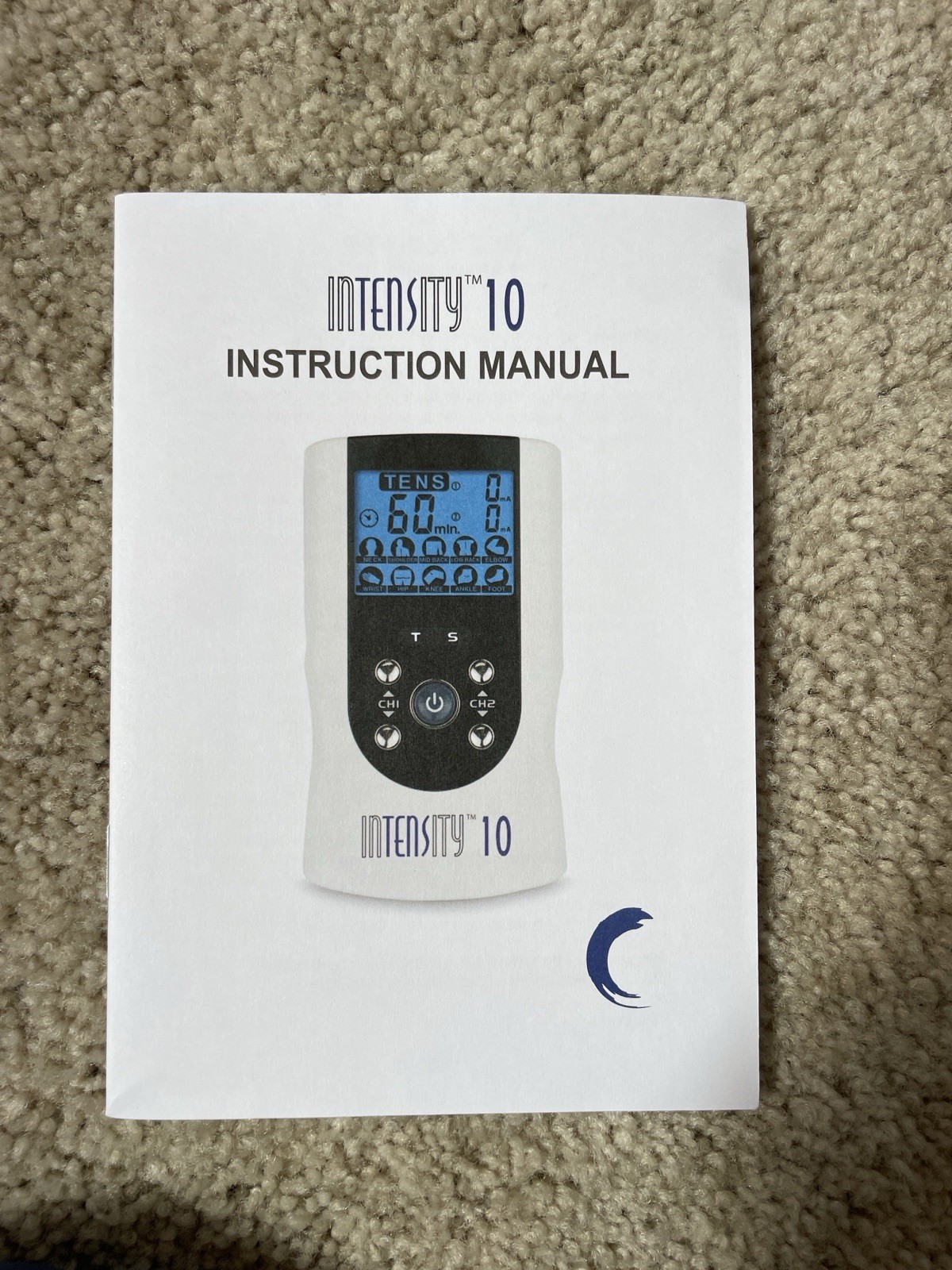 InTENSity 10 TENS | Muscle Stimulator | With Case | Dual Channel