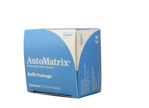 Dentsply AUTOMATRIX Retainerless Matrix System 72 Bands Pack # NARROW REGULAR