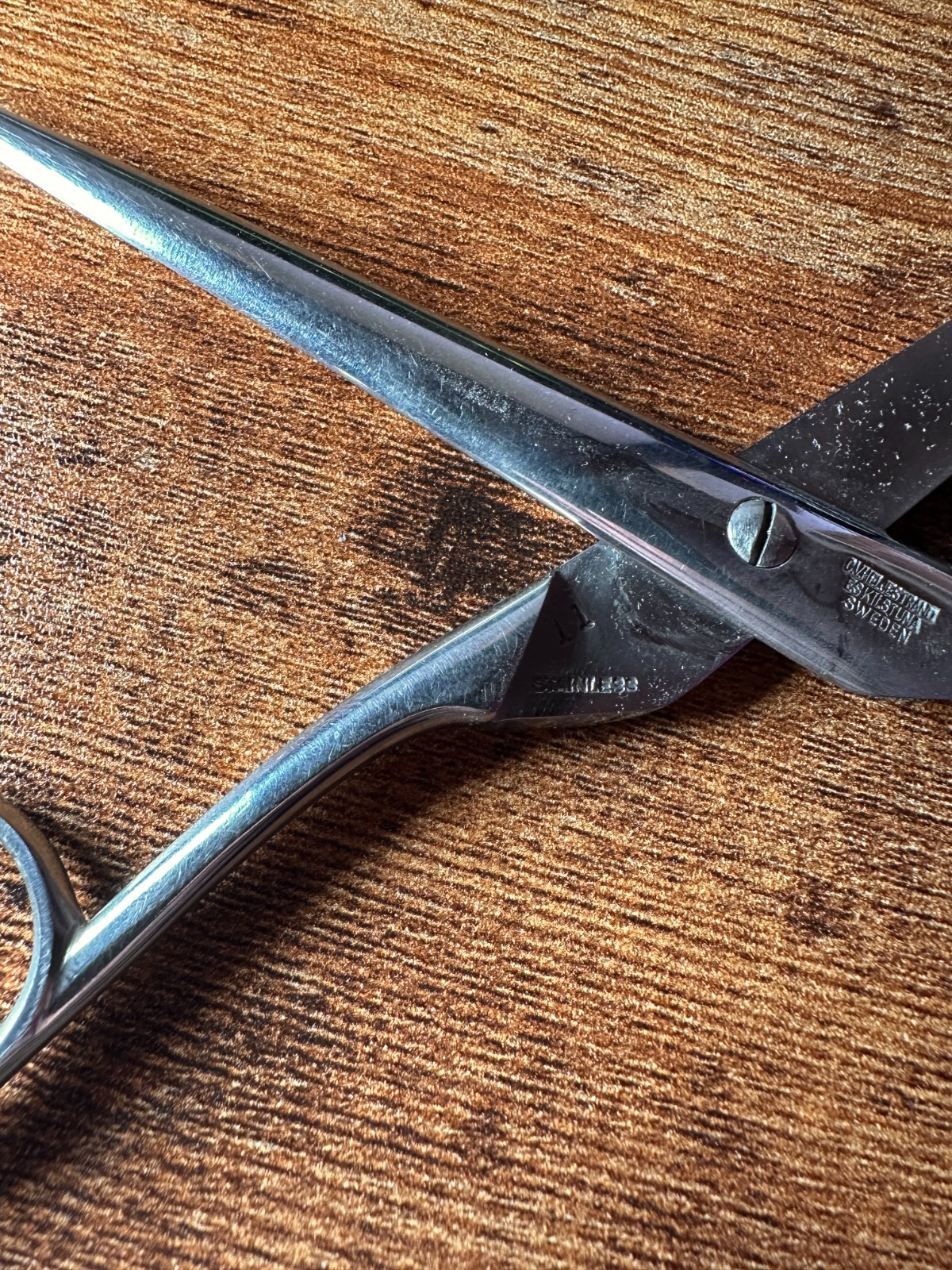 Vintage C.V. Heljstrand Sewing Scissors