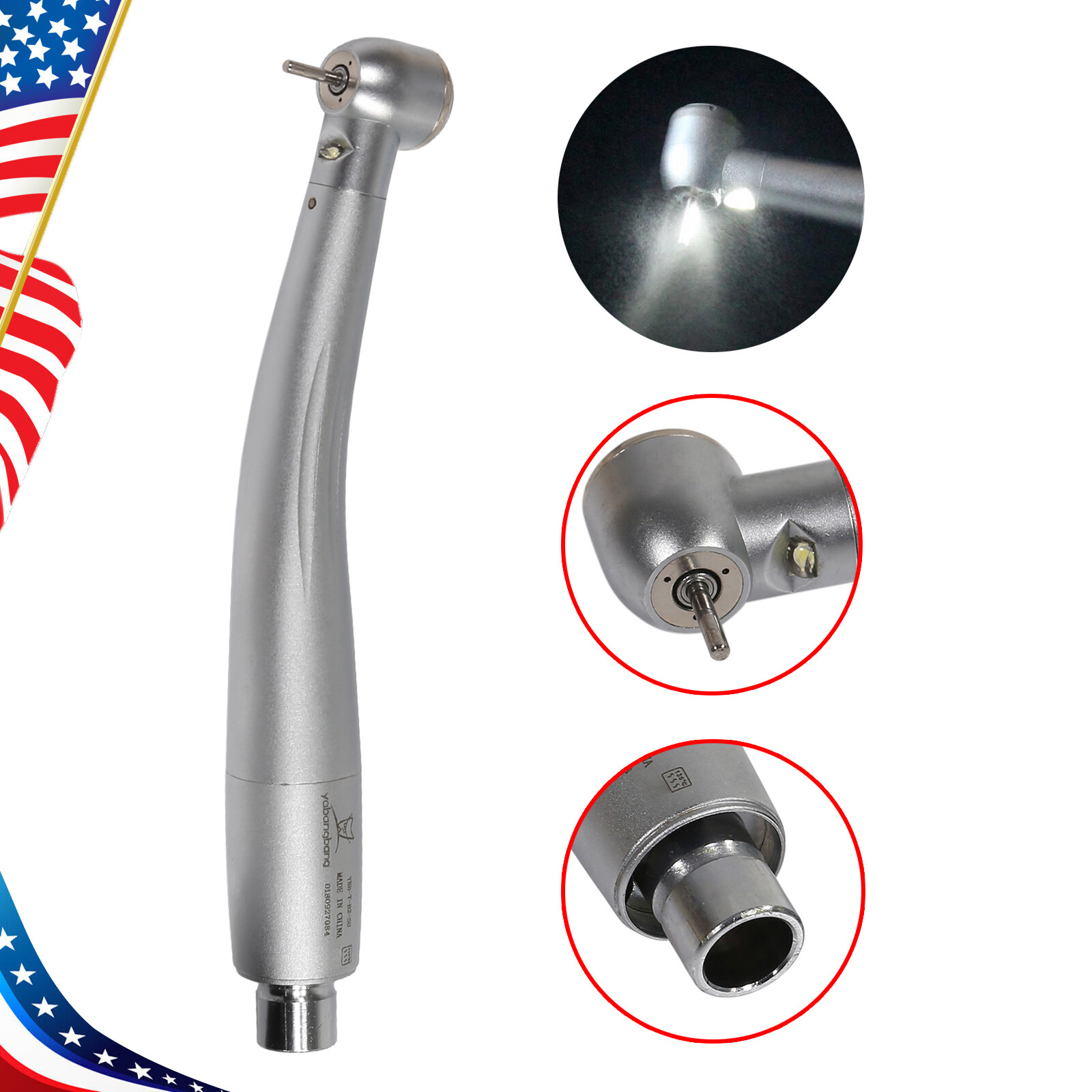 Large Torque Dental High Speed Handpiece LED E-genaerator For NSK Coupler 2H/4H