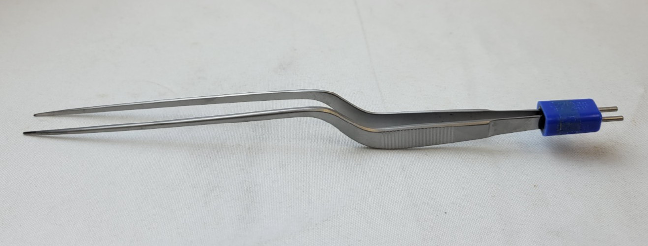 Codman 80-2911 Hardy Non-Stick Bayonet Bipolar Forceps