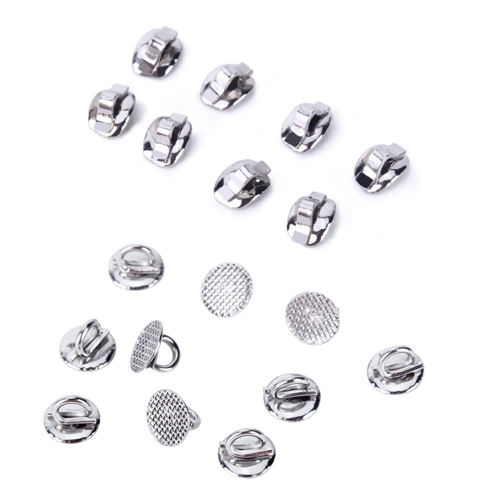 32Models Dental Orthodontic Bondable Lingual Buttons Round/Rectangular Base