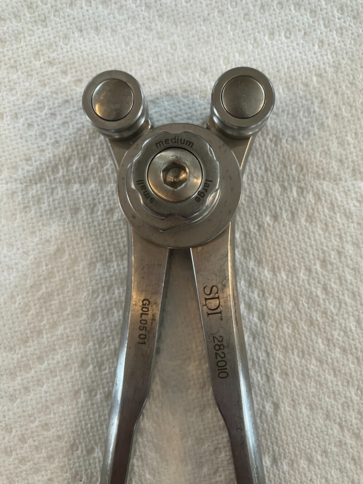 # SDI 2820I0 Adjustable CAM Action Rod Bender G0L05 01 282OIO