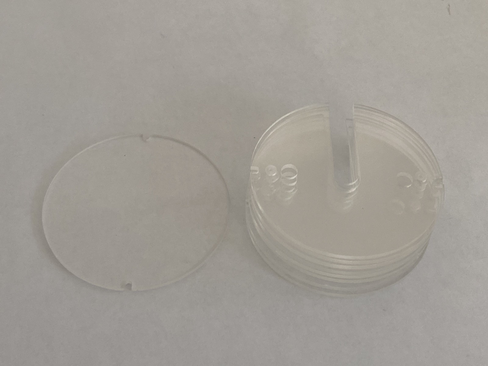 Laboratory Dissolution Clear Evaporation Covers – 1x Solid & 8x Paddle Access
