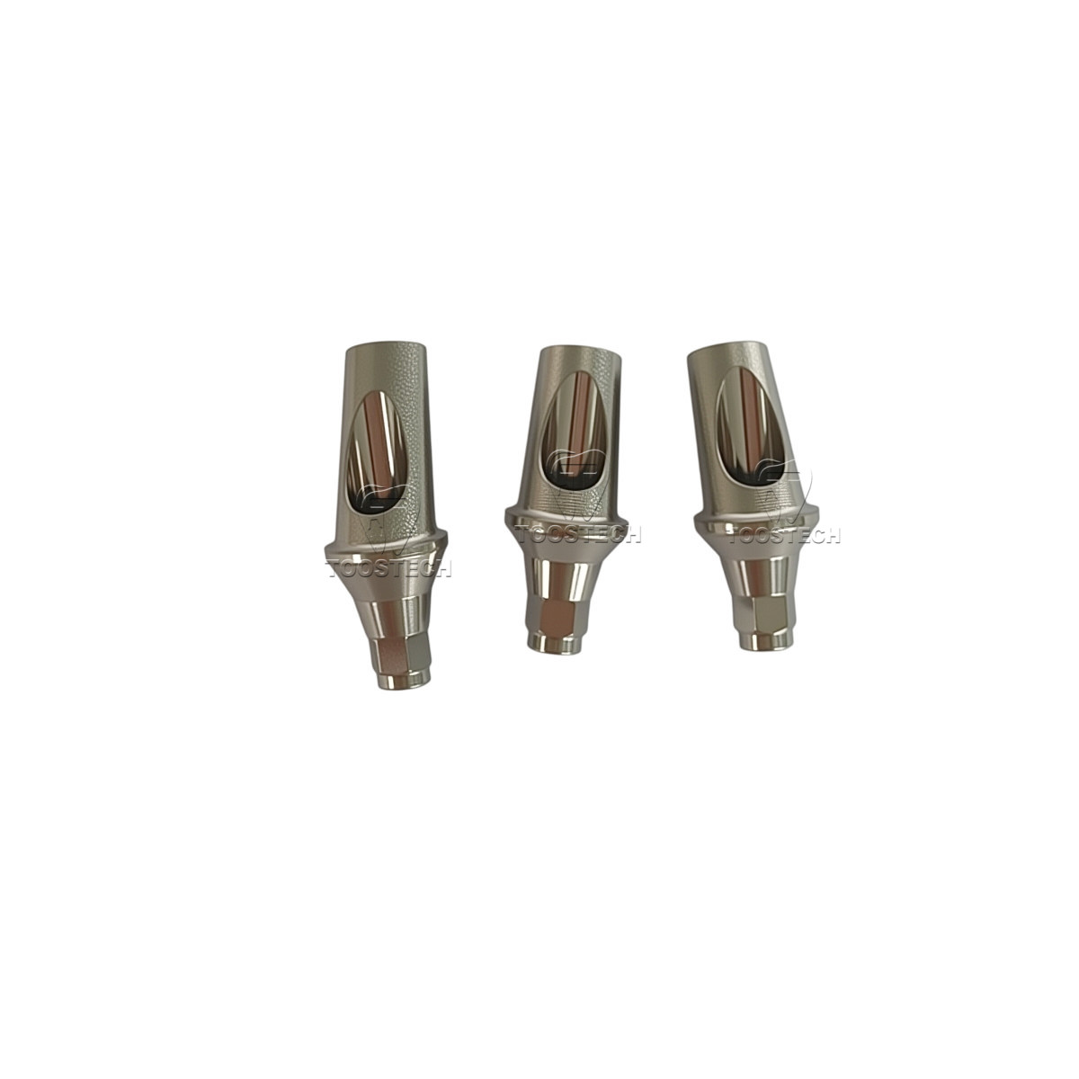 10pcs 15 25 degree Angled cemented abutment Angular Abutment fits to ICX D5.0mm