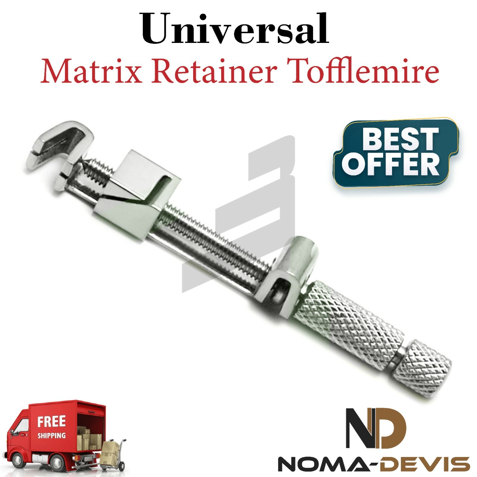 Universal Matrix Band Holder Tofflemire Retainer Dental Stainless Steel Beaden®