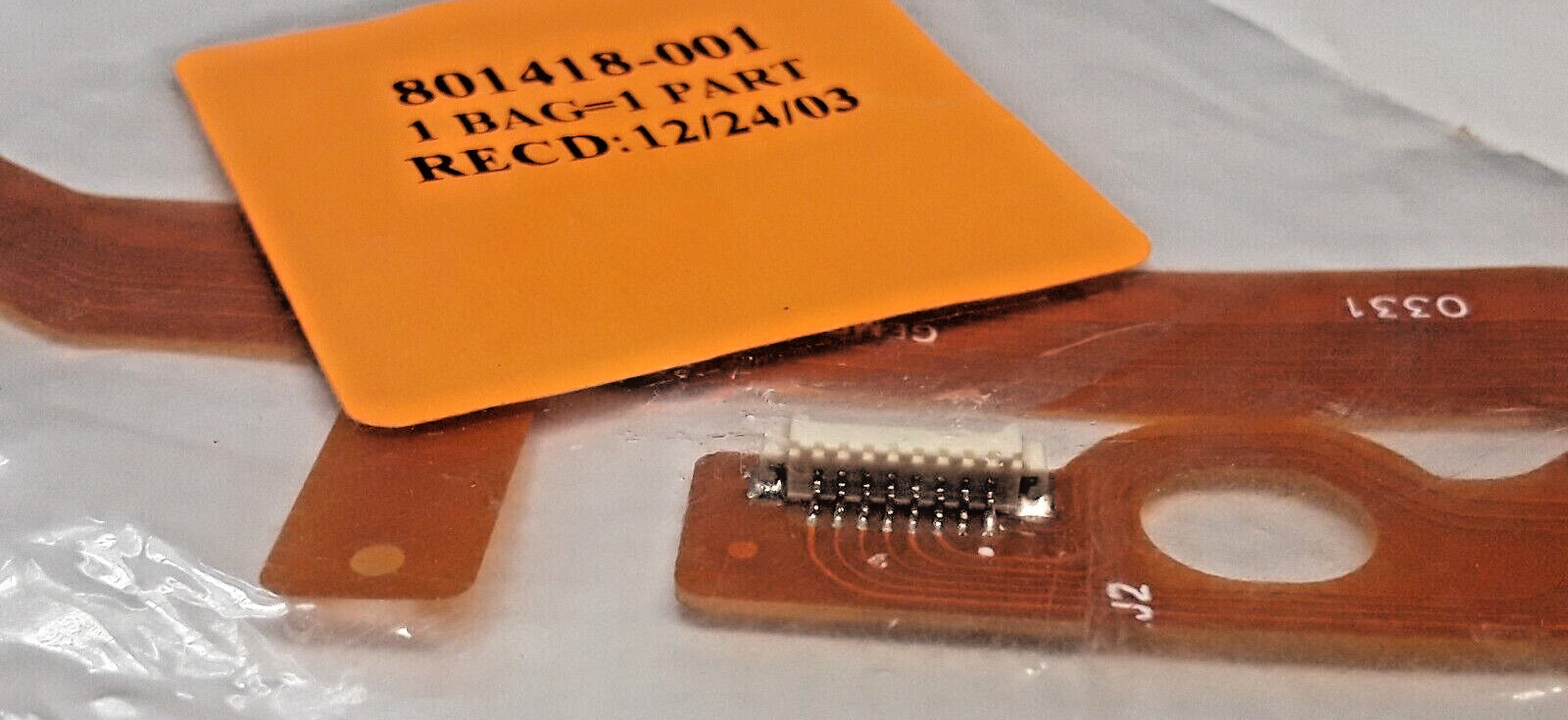 801418-001 – BACKLIGHT FLEX CABLE – GE – (GEMSIT) – NEW OLD STOCK