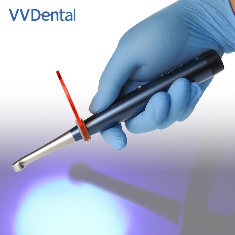 1 Second Dental Cordless Wireless LED Resin Cure Curing Light Lamp Tool 3100mw