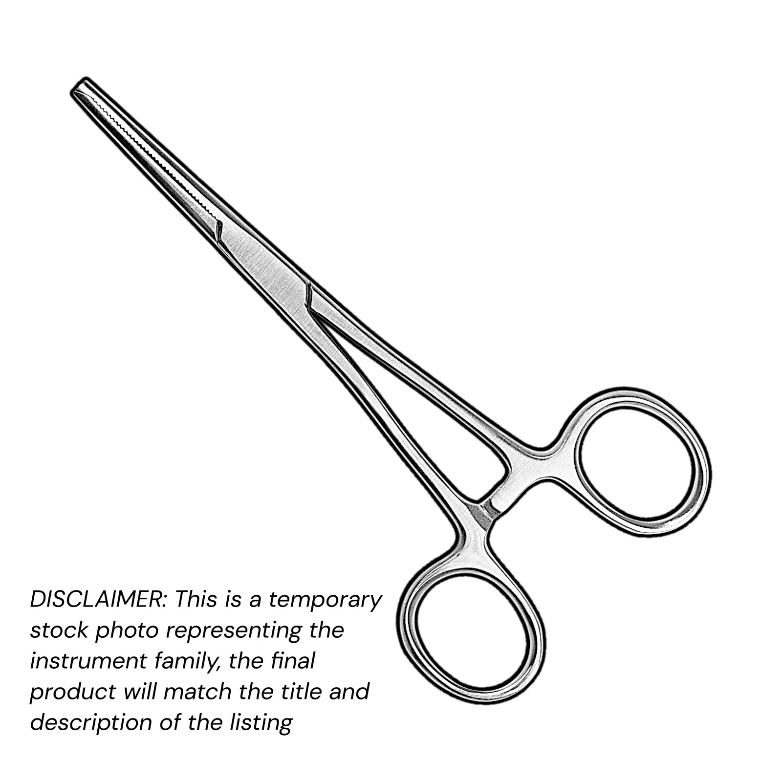 Kocher Hemostatic Forceps 6″ Straight 1×2 Teeth Stainless Steel XPRS OR Grade