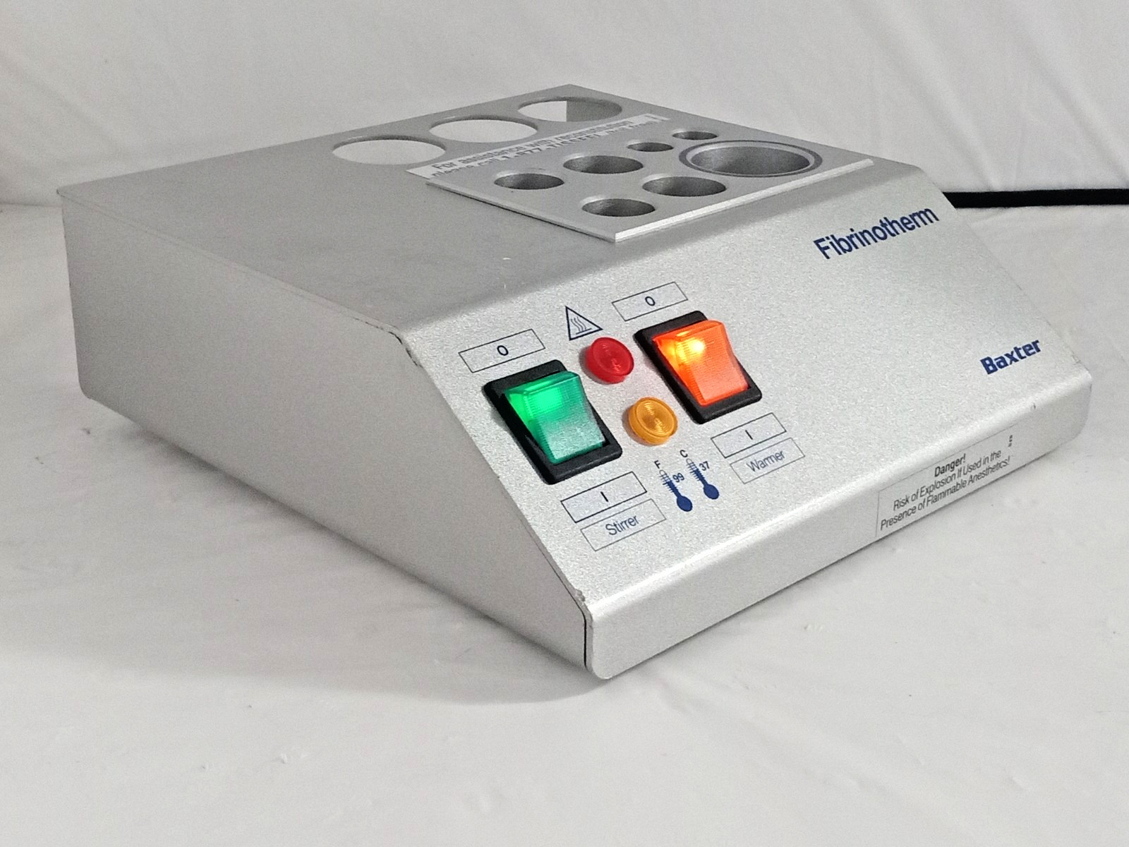 Baxter Fibrinotherm Thermoblock Heating Block / Magnetic Stirrer *FREE SHIPPING*
