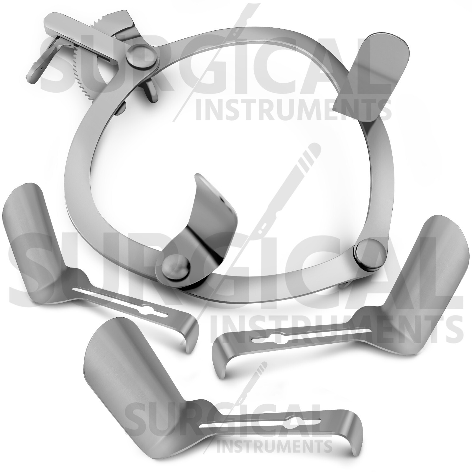 O’Sullivan-O’™Connor Abdominal Retractor with 3 Interchangeable Blades Large
