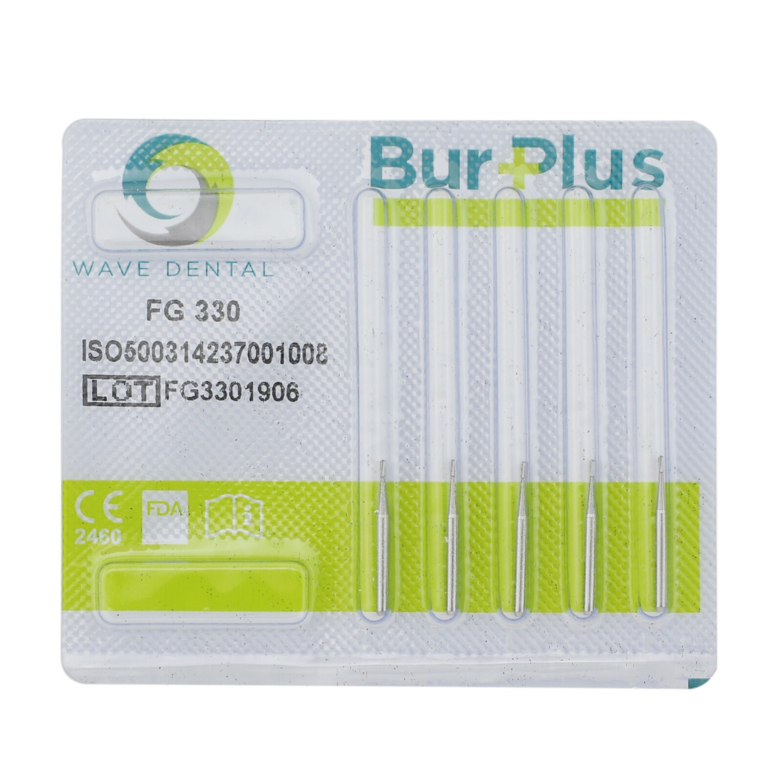 Wave Dental Burs 330 331 332 Tungsten Carbide Friction Grip High Speed Pear Burr