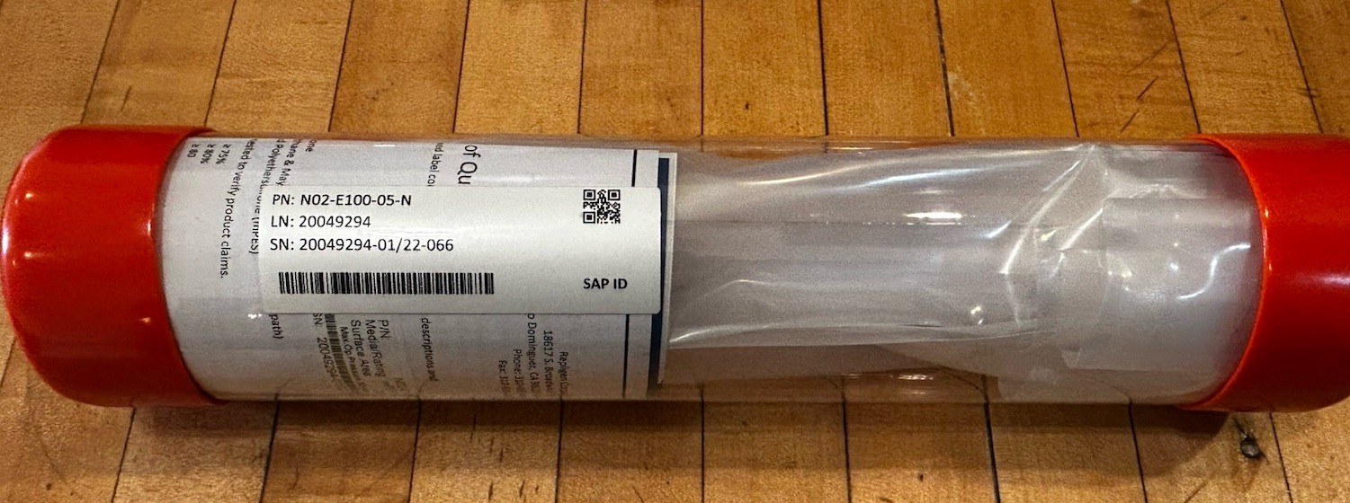 Sealed – Repligen Hol Fiber MINIKROS 20CM 100K MPES 0.5MM 1.5TC X 3/4TC 2600cm2