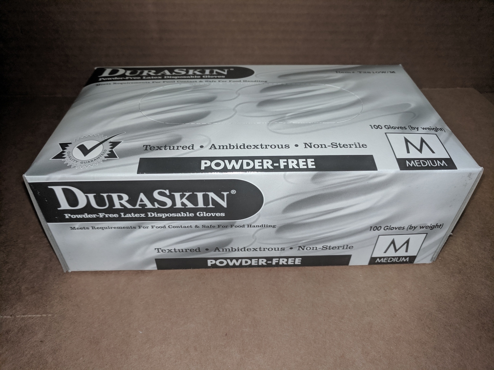Liberty Glove Duraskin T2810W /M Latex Disposable Powder Free Gloves – New In…