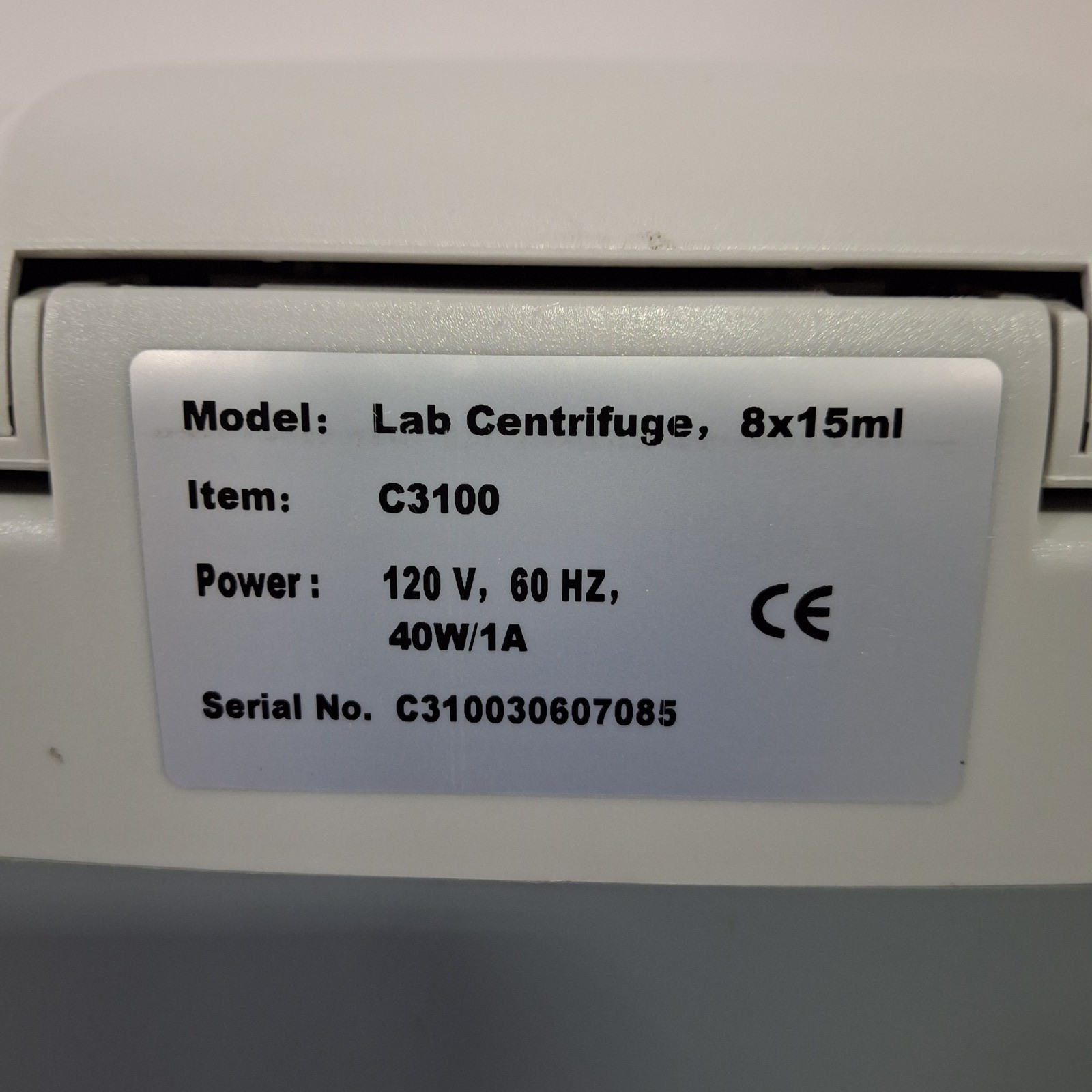 Benchmark Scientific LC-8 Centrifuge