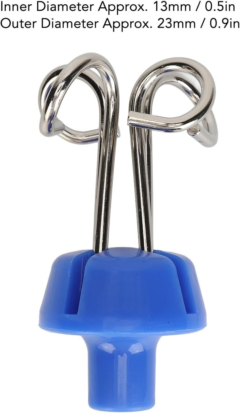 Efficient IV Bag Support Hooks – 2 Pack Metal and Plastic with Secure Hold