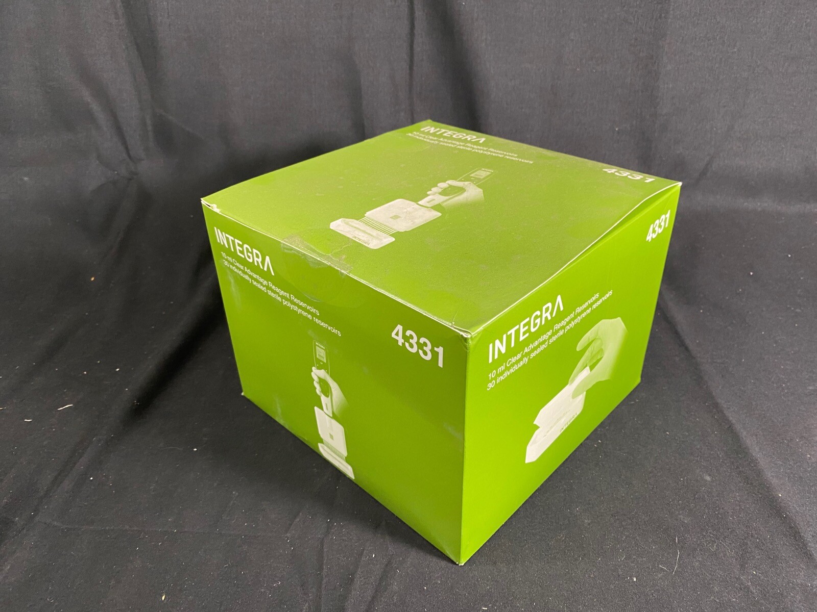 INTEGRA 10mL Polystyrene Reservoirs Individually Wrapped Sterile 4331 (30/cs)