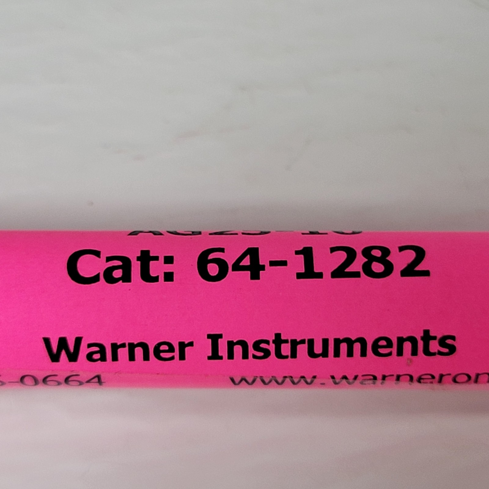 Warner 64-1282 AG25-10 Silver Electrode Wire 0.25mm x 70mm 10-Pack NOS