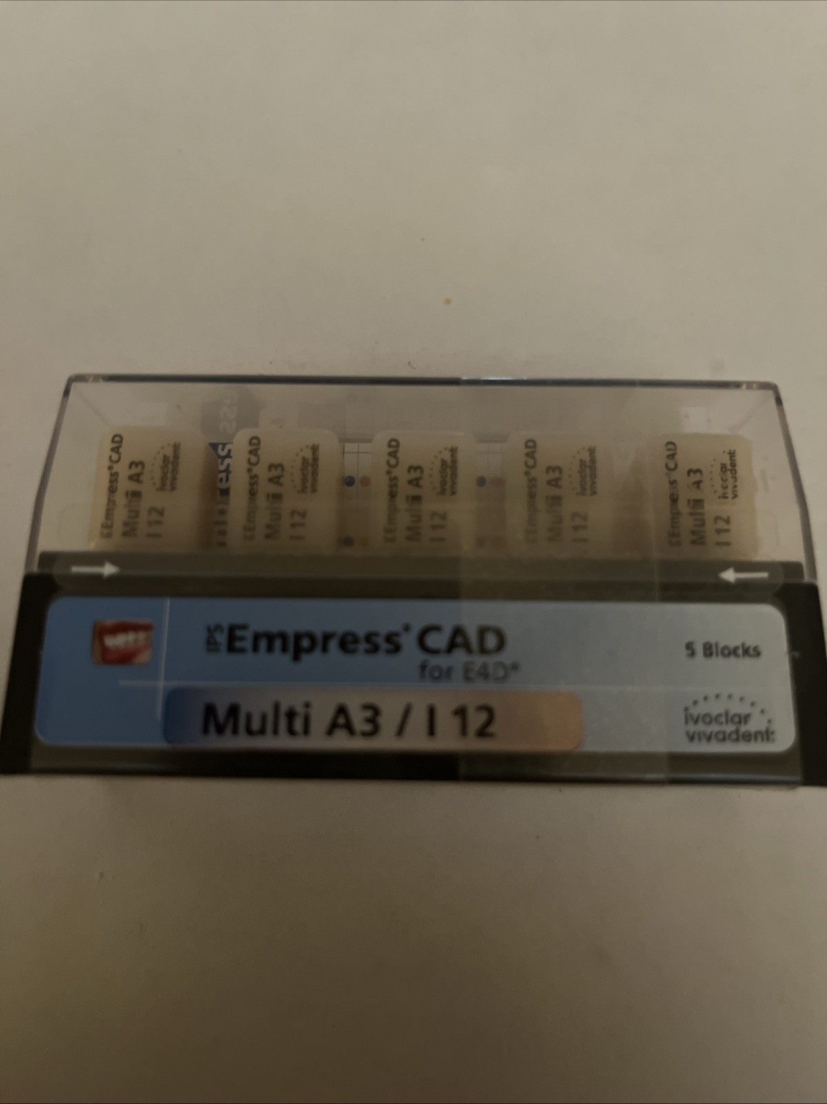 Ivoclar IPS Empress CAD For PlanMill Multi A3/I 12 #602697 Pkg 5