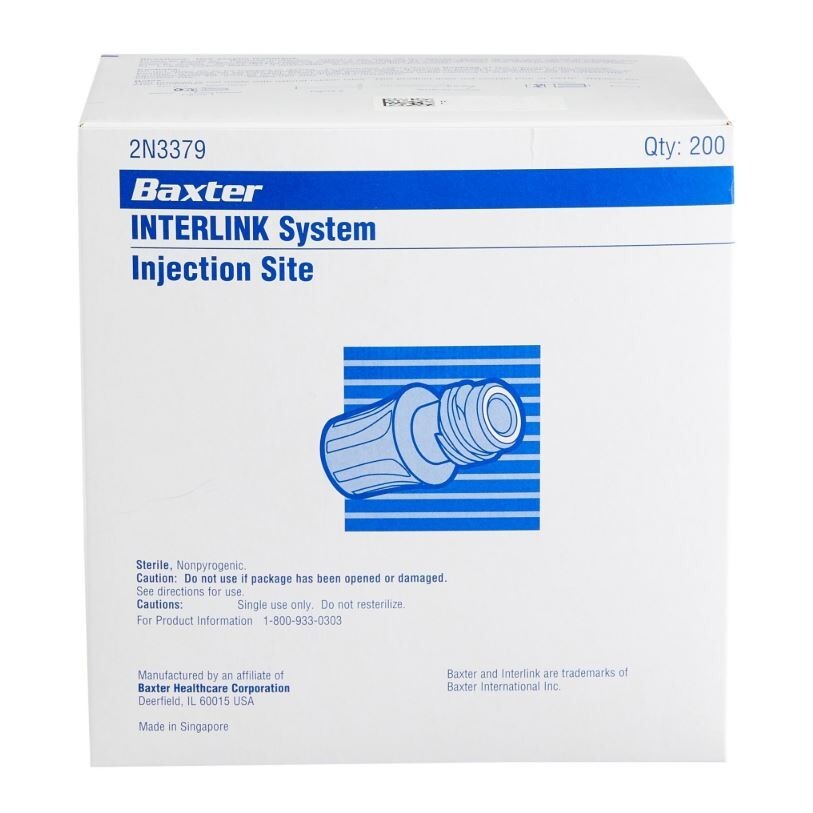 *800-Pieces* Baxter Interlink System Sterile 2N3379