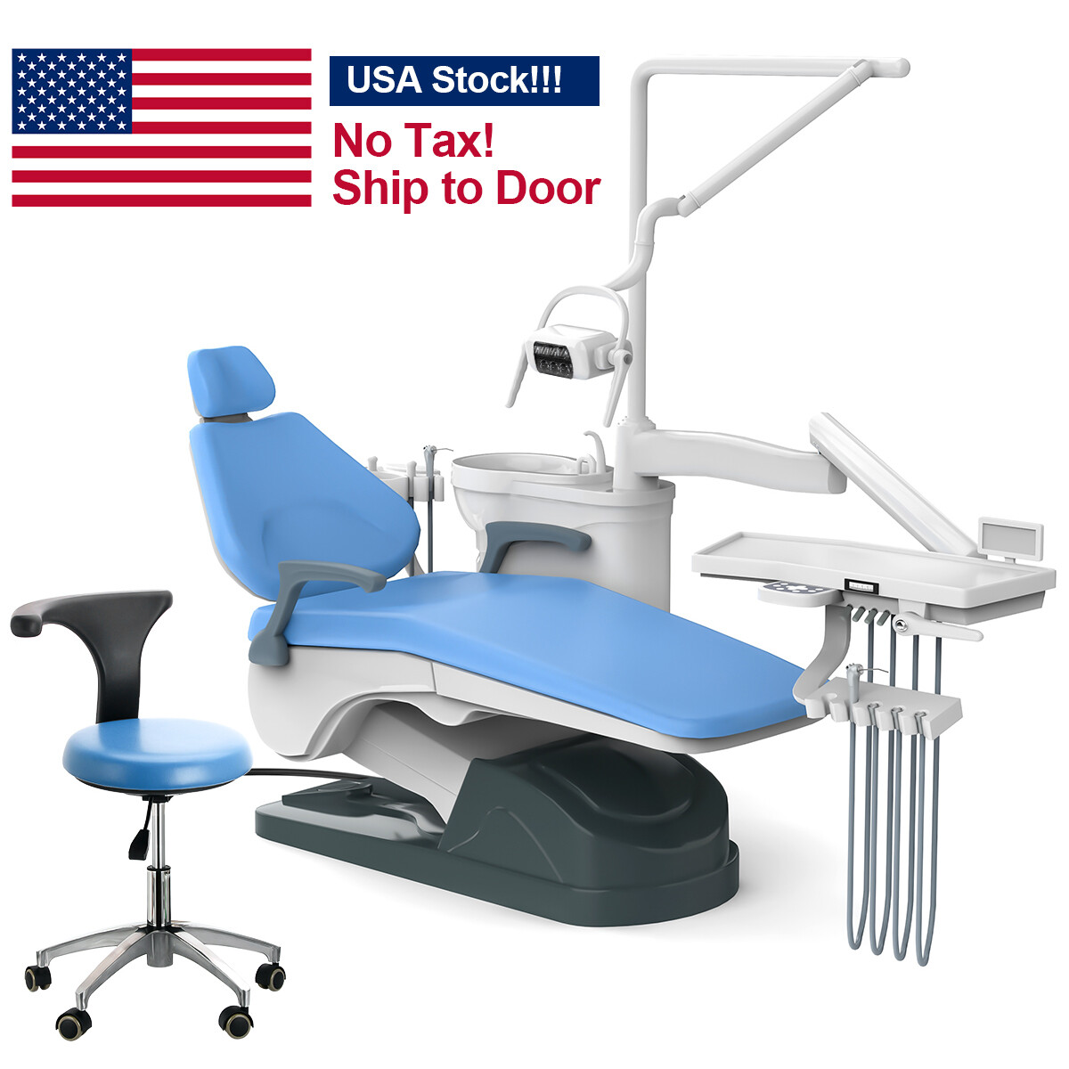 Dental Unit Chair Computer Controlled Functional Foot Pedal TJ2688-A1 FDA CE