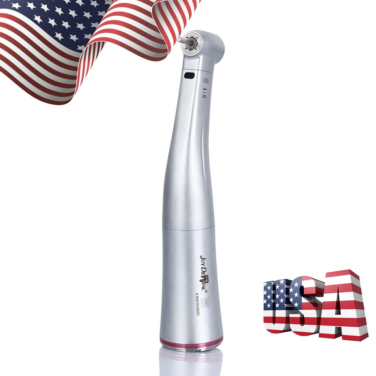 Dental Brushless LED Electric Micro Motor with Water Tank / 1:5 / 1:1 Handpiece
