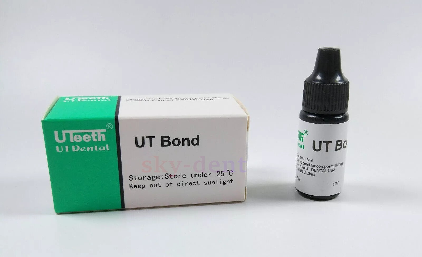 UTeeth Dental Composite Resin Flowable Light Cure Flow A1 A2 A3 Bonding Adhesive