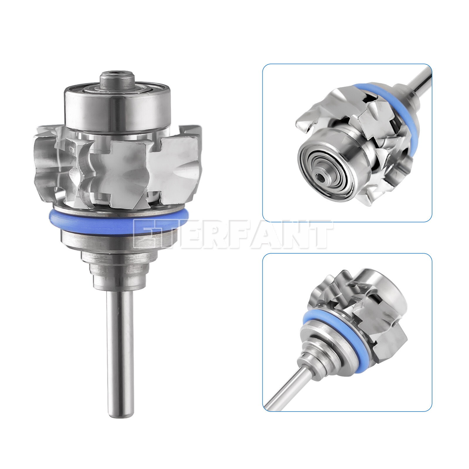 ENTERFANT Dental Turbine Cartridge Rotor Autochuck For Fast Speed Handpiece