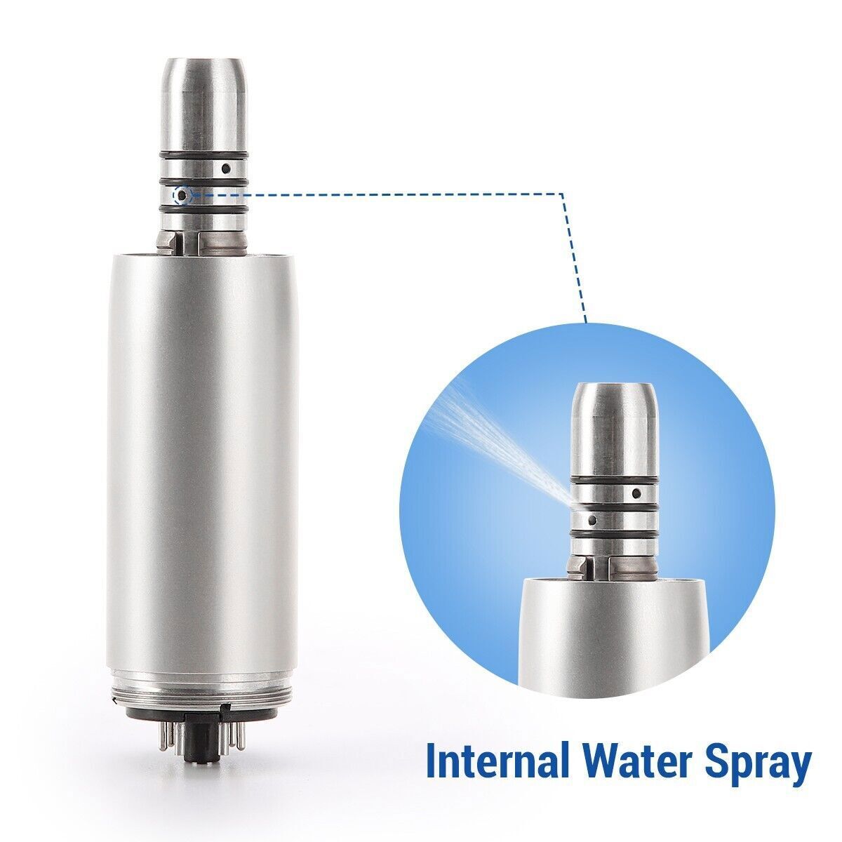 AZDENT Dental LED Brushless Electric Micro Motor 4 Holes LED Micro Motor
