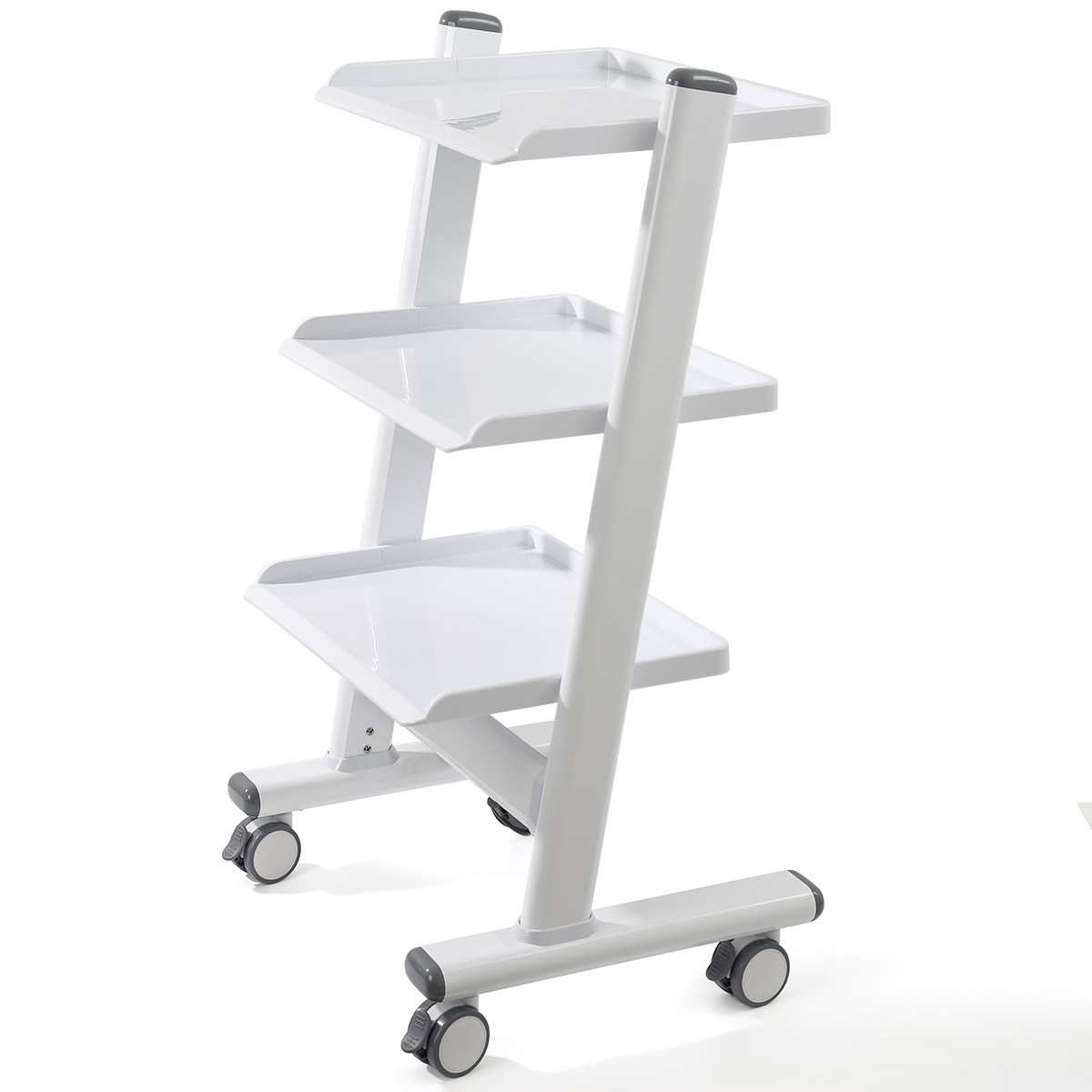 Dental Three-Layers Trolley Cart Mobile Ultrasound Cart Lab Equipment Machine