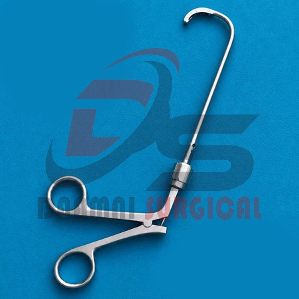 ENT Heuwieser Antrum Grasping Forceps 90° Rotatable ENT Instruments Forceps