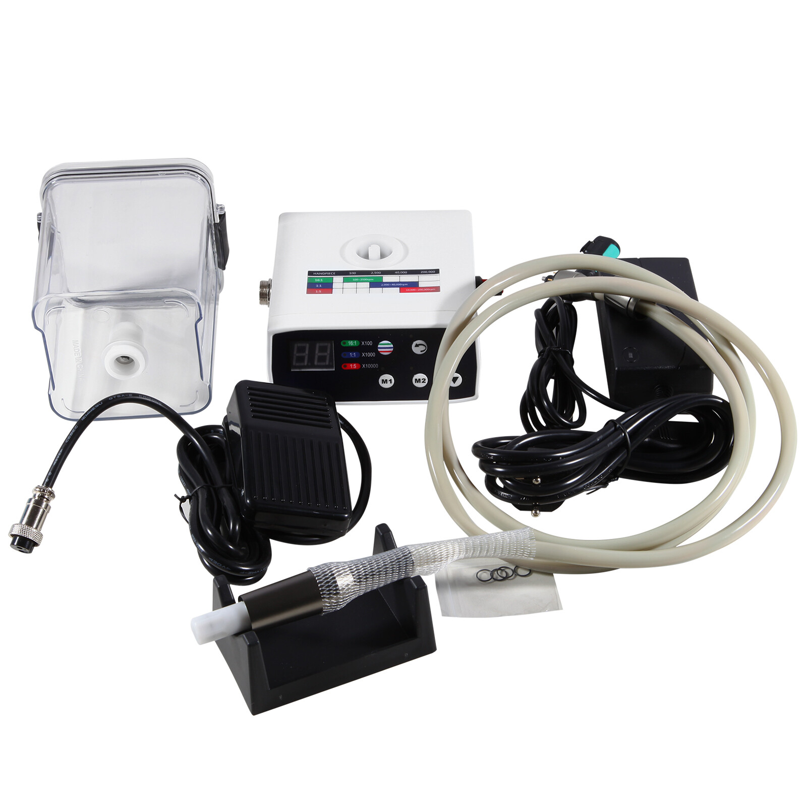 Dental Brushless Electric Micromotor Motor W/ Water Tank Vector Control System
