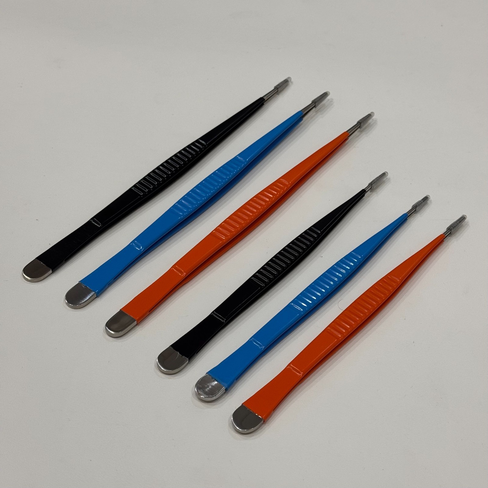 DeBakey Tissue Forceps 6 PCs Set 20 & 24cm With 2mm tip Insulated Instruments