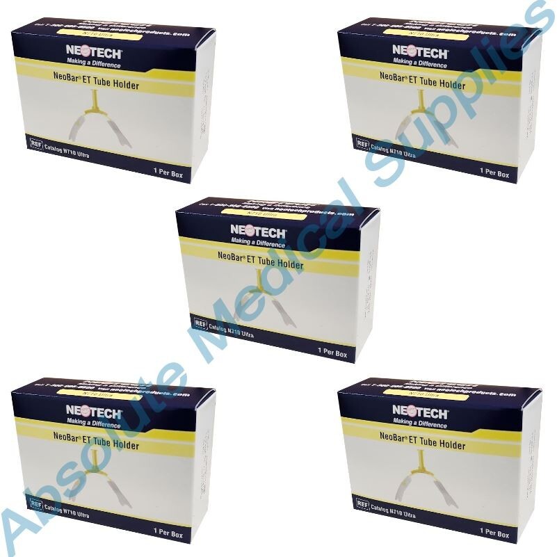 *5-Packs* Neotech NeoBar ET Tube Holder Ultra Yellow N710