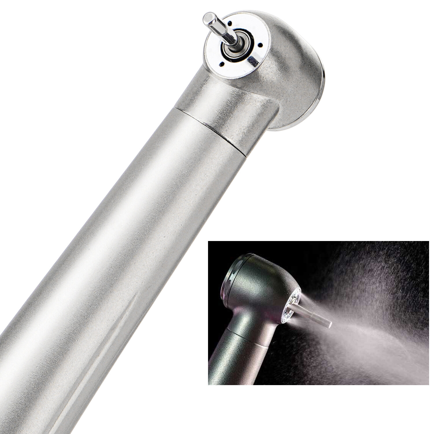Triple Water Spray 10Pcs Dental High Speed Handpiece Push Button 4H Autochuck US