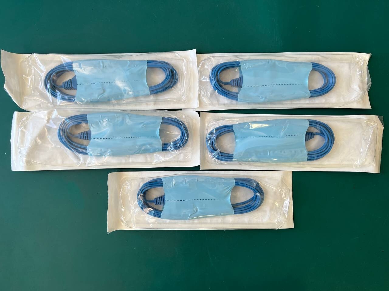 Lot of 5 Valleylab Covidien E0512 Bipolar forceps Cord 3.6m (12′) 2026-08-31