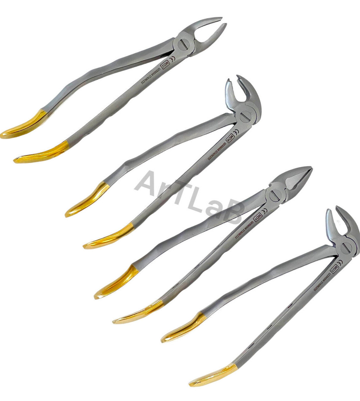1 Piece Tooth Extraction Forceps Pliers MD1, MD2, MD3, MD4 Root – German Premium